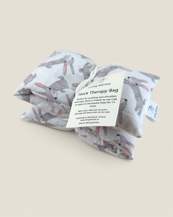 Living Stitches, Hot Cold Neck Therapy Bags
