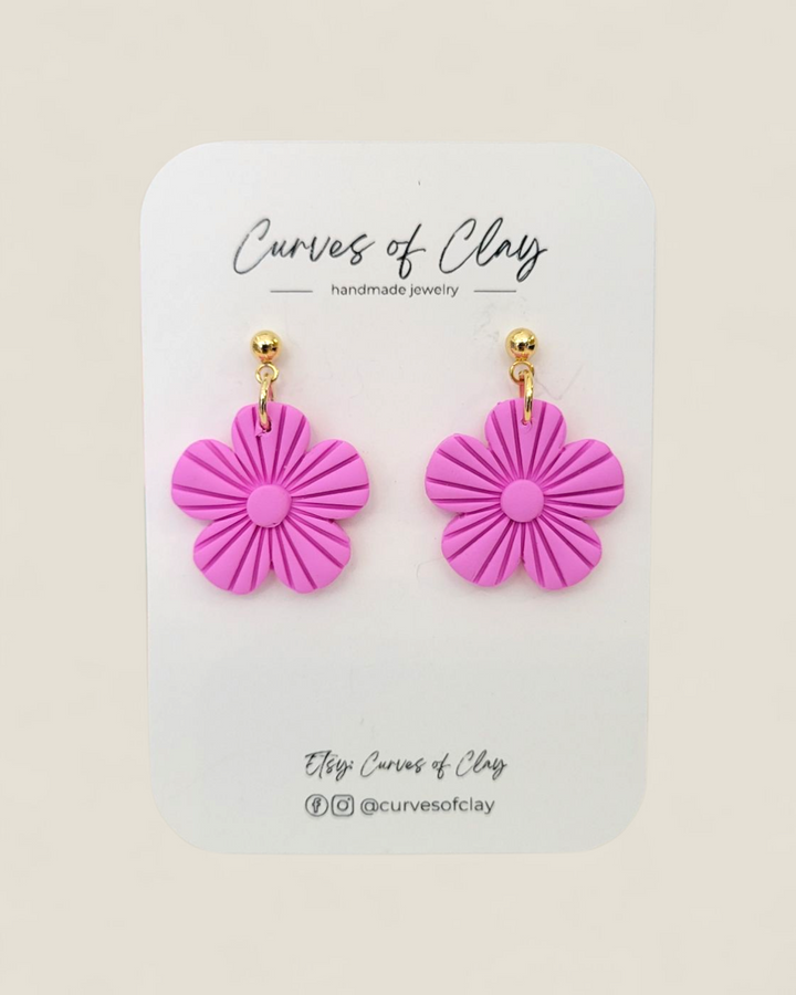 Curves of Clay, Everyday Dangle Earrings