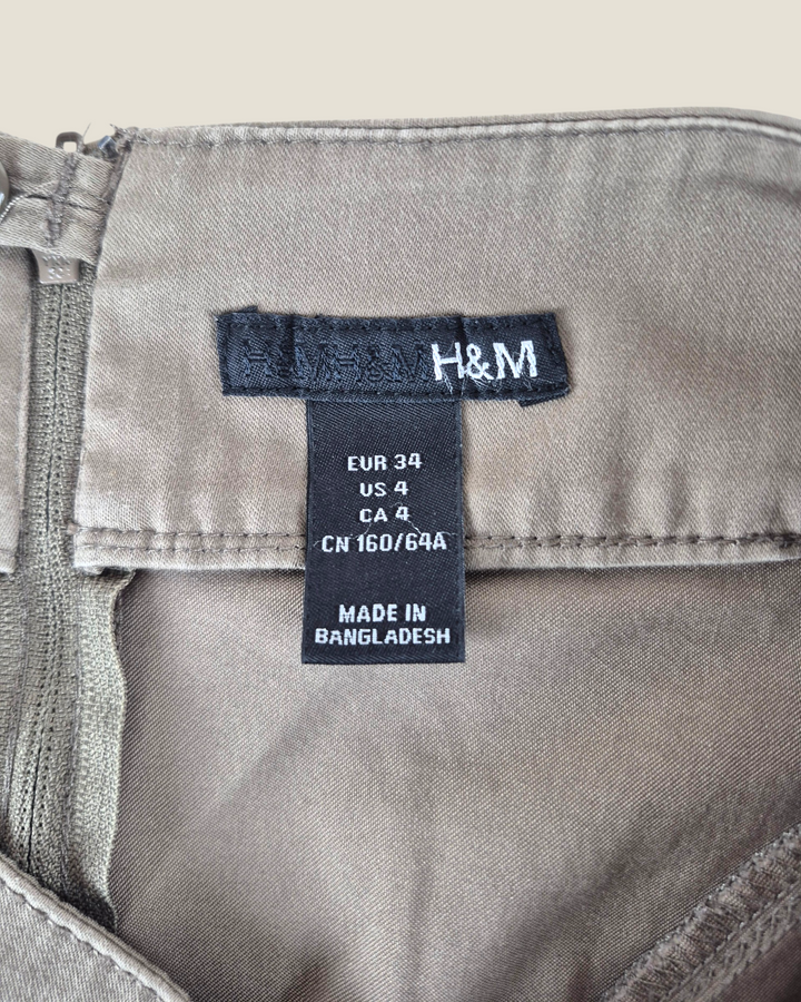 Pre-Loved H&M Tan Pencil Skirt Ladies Size 4 | Betty’s Marketplace