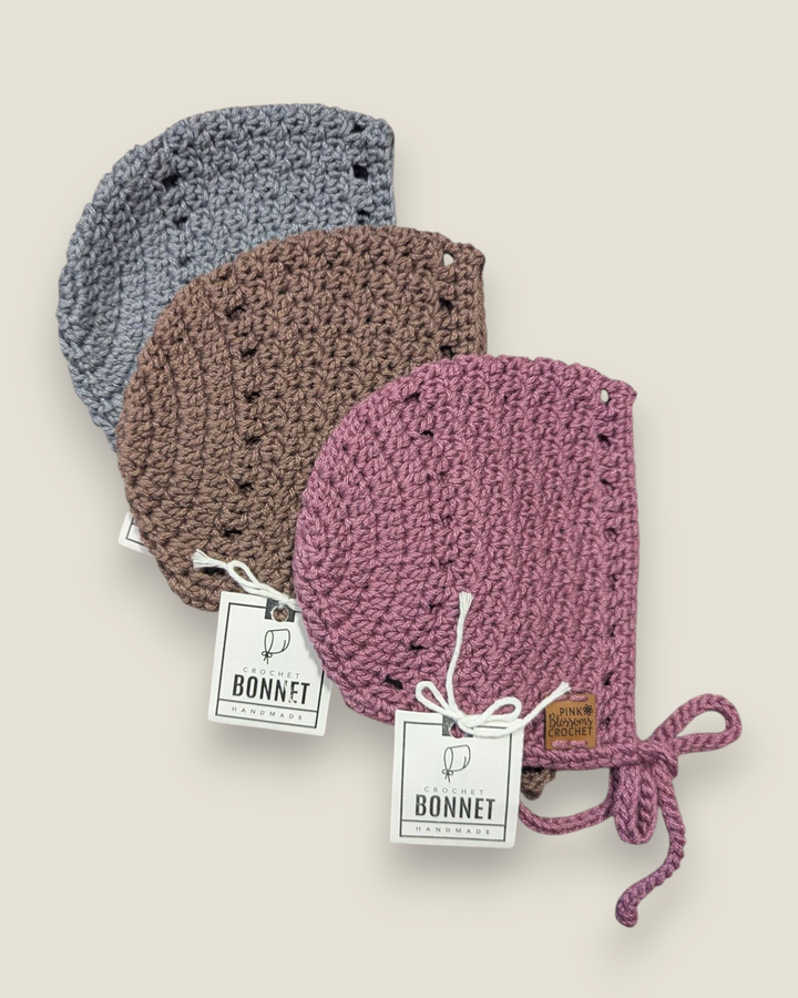 Pink Blossom Crochet, Noa Bonnet