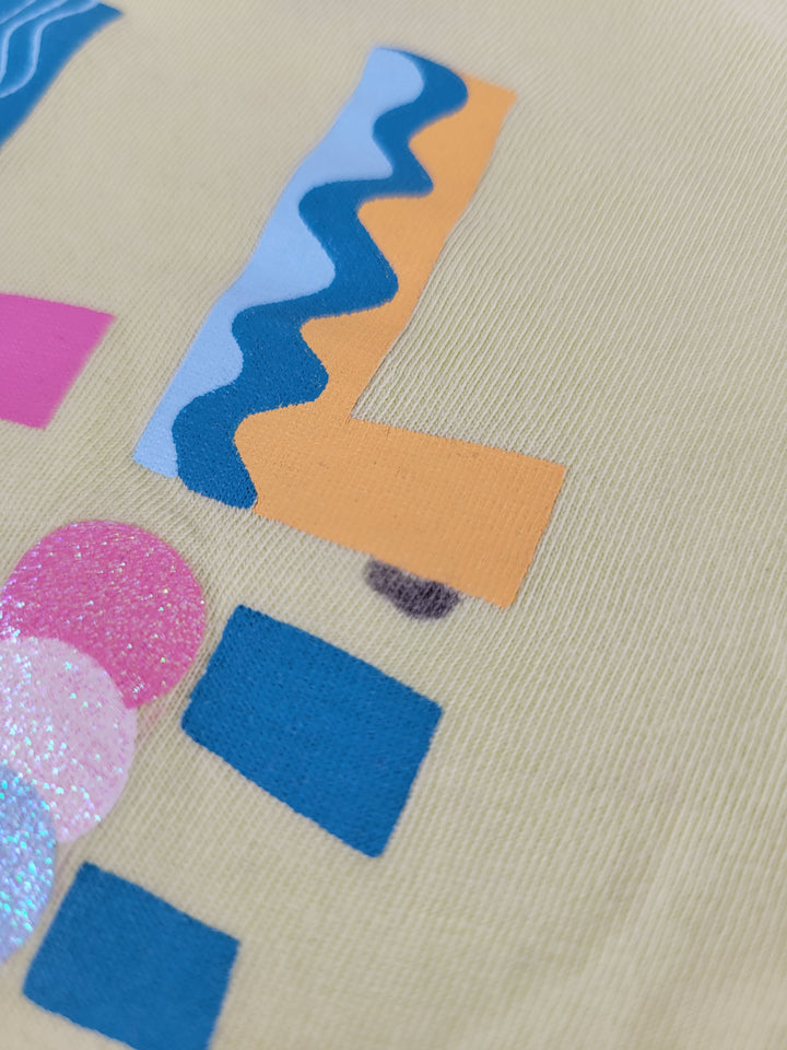 GEORGE ALL THE GOOD VIBES TEE 10-12Y PRE-LOVED