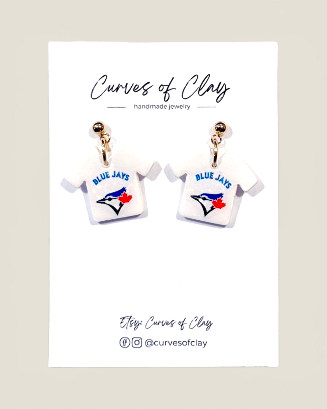 Curves of Clay, Everyday Dangle Earrings