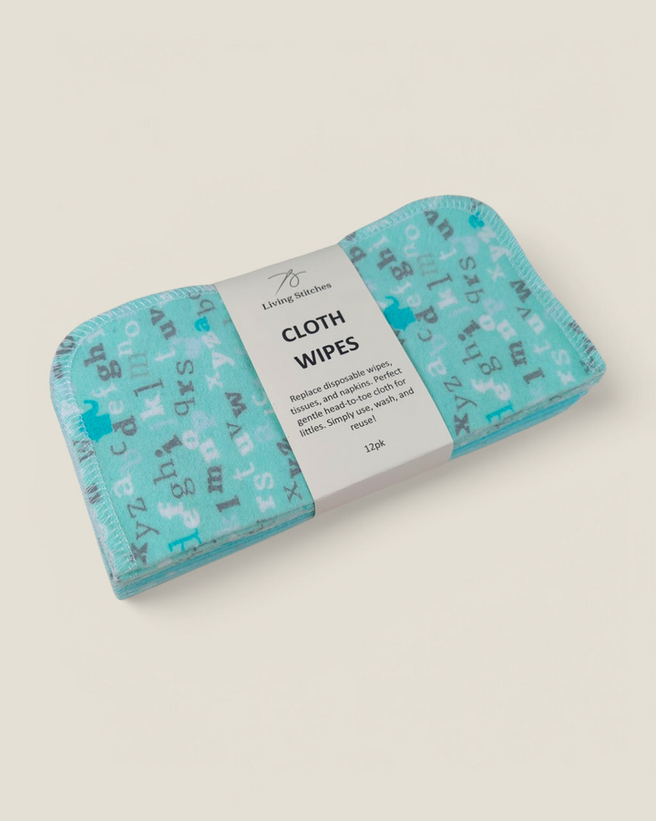 Living Stitches, Reusable Cloth Wipes