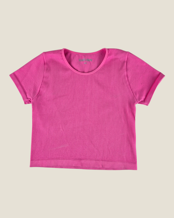 Pre-Loved Harlow Pink Cropped Top Ladies Medium | Betty’s Marketplace
