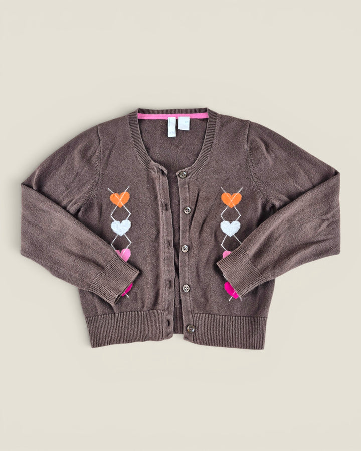 Pre-Loved Old Navy Brown Cardigan Girls Approx 4-5Y | Betty’s Marketplace