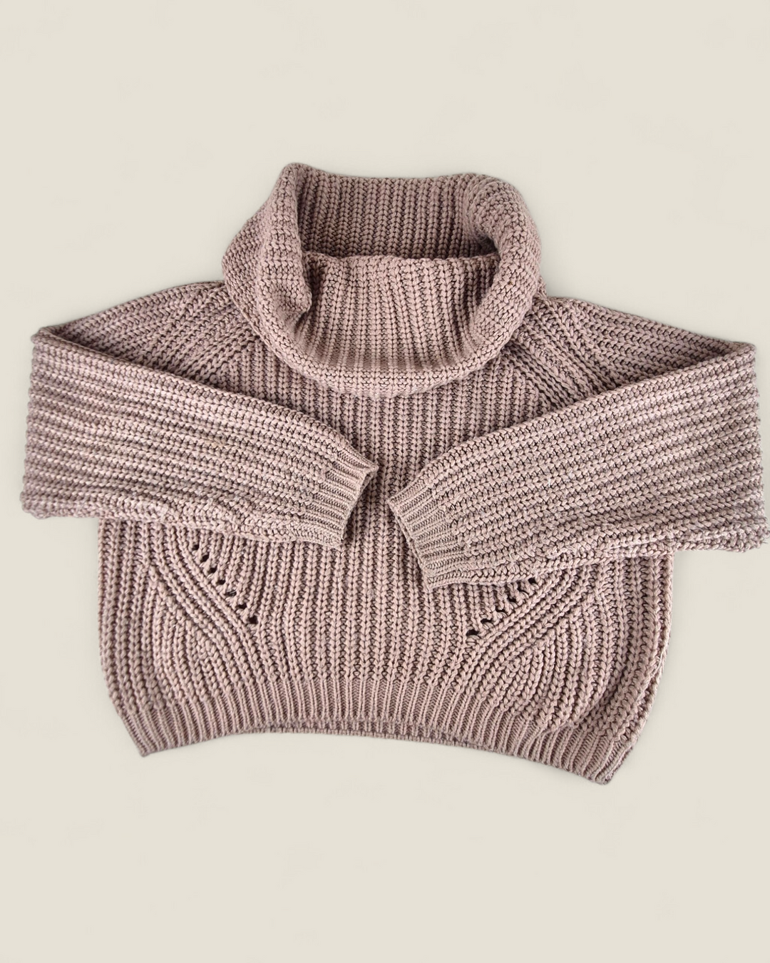 Pre-Loved Moon & Madison Cropped Cowl Neck Sweater Ladies XS | Betty’s Marketplace
