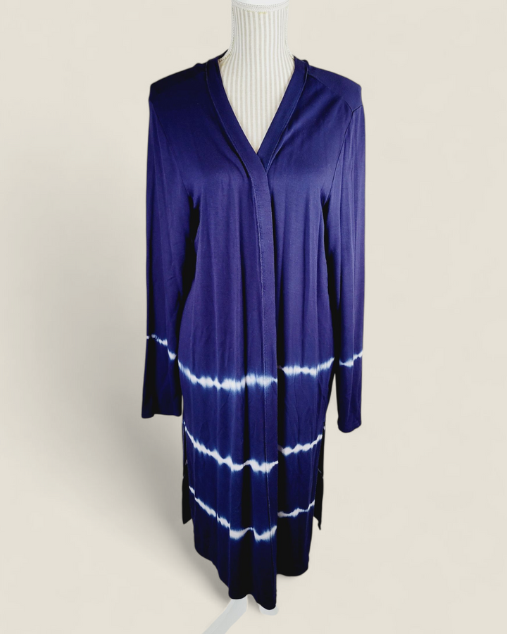 MAURICES NAVY LONG CARDIGAN LADIES XL PRE-LOVED