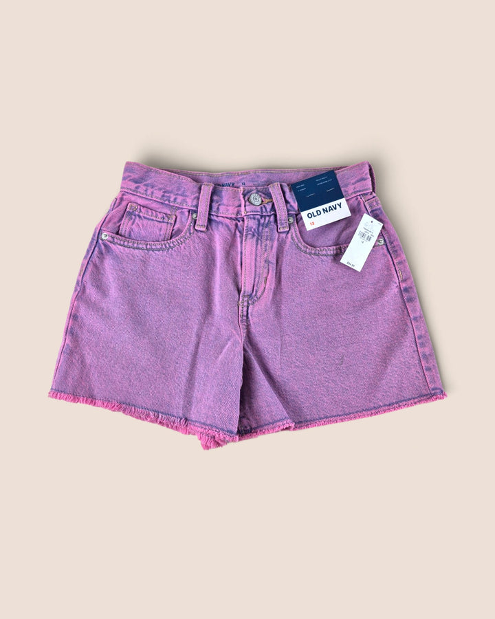 Pre-Loved Old Navy Pink Denim Shorts Girls 12Y | Betty’s Marketplace