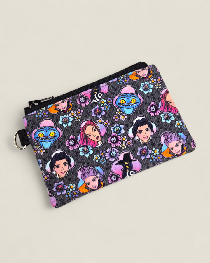Izzyrai Handmade, Pop Culture Fabric Coin Purses & Key Fobs