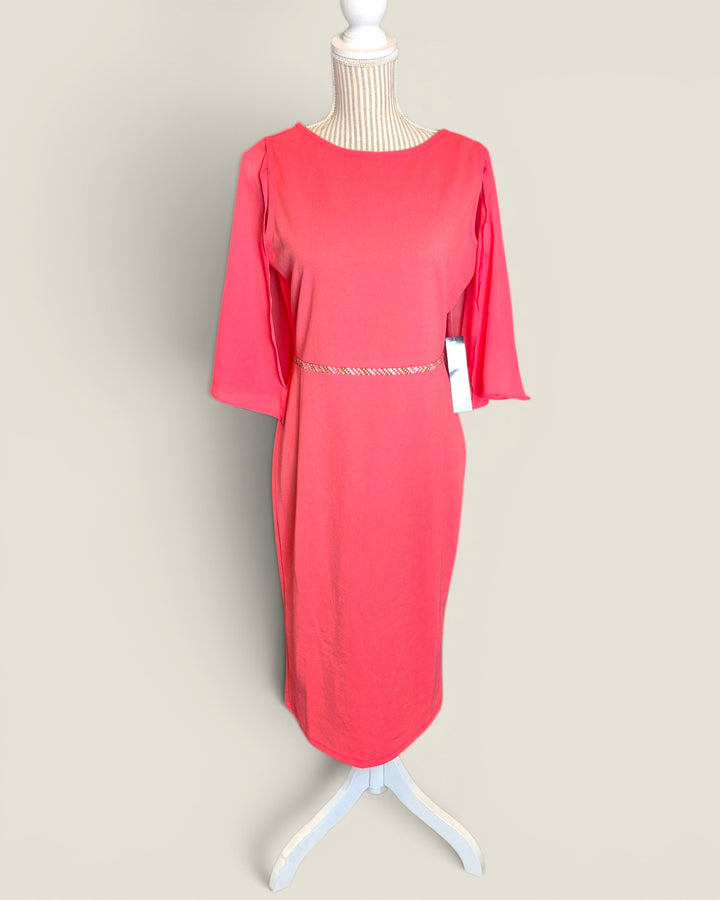 Pre-Loved Tiana B Coral Dress Ladies Size 8 | Betty’s Marketplace