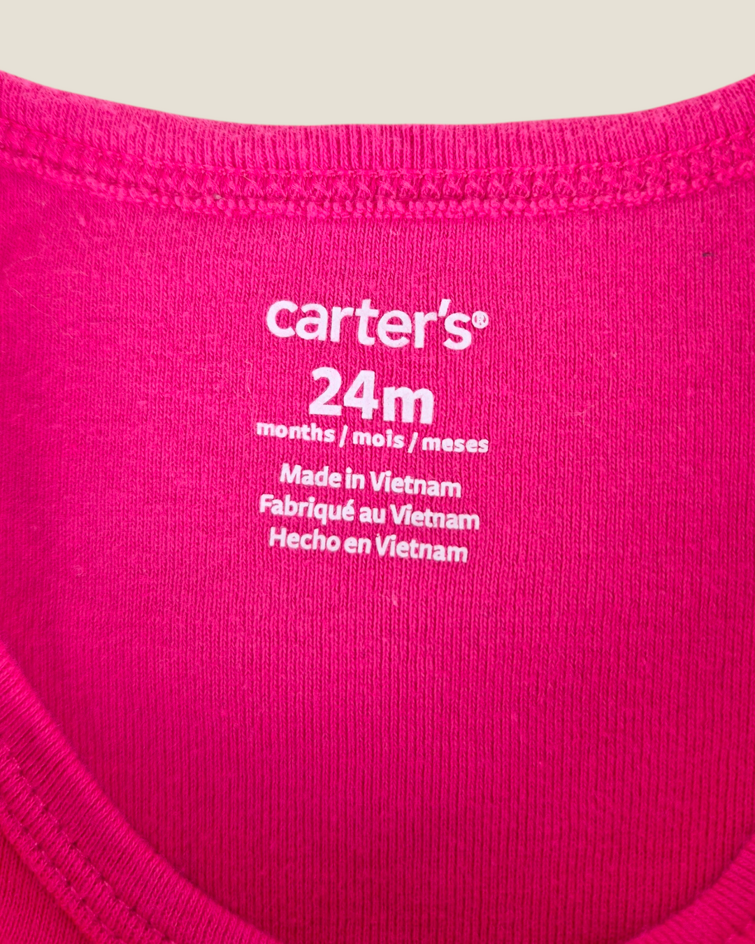 Pre-Loved Gap Carter's Pink Onesie Girls 24M | Betty’s Marketplace