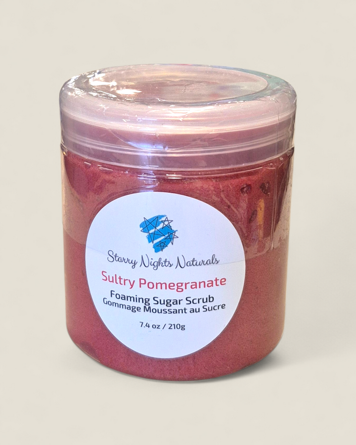 Starry Night Naturals, Foaming Sugar Scrubs