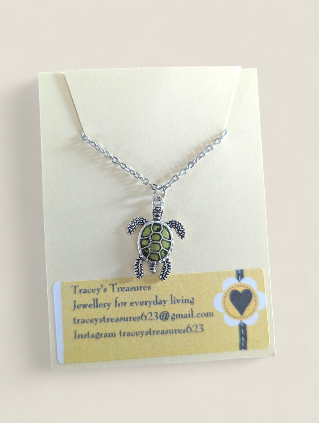 Tracey's Treasures, Turtle Jewellery Collection