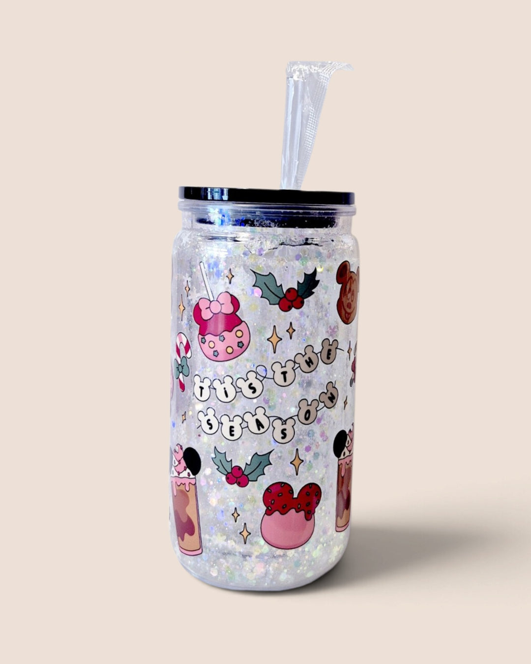 Lindsay's Creations, Holiday Glass Tumblers