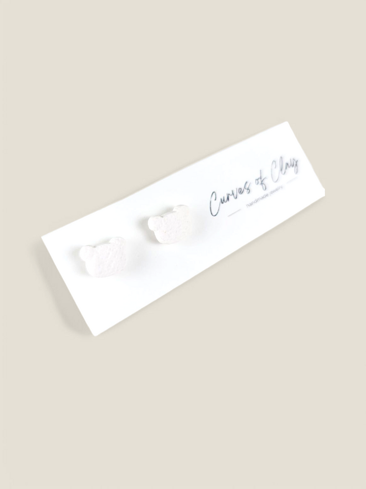 Curves of Clay, Everyday Stud Earrings
