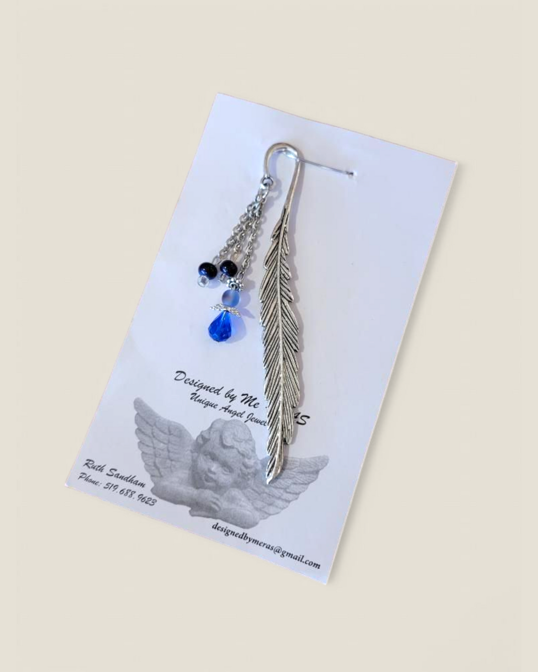 Designed By Me - RAS, Angel & Feather Bookmarks