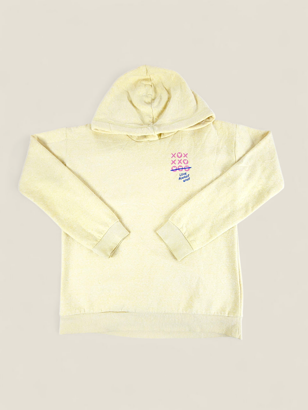 JOE FRESH LOVE ALWAYS WINS HOODIE 14Y PRE LOVED