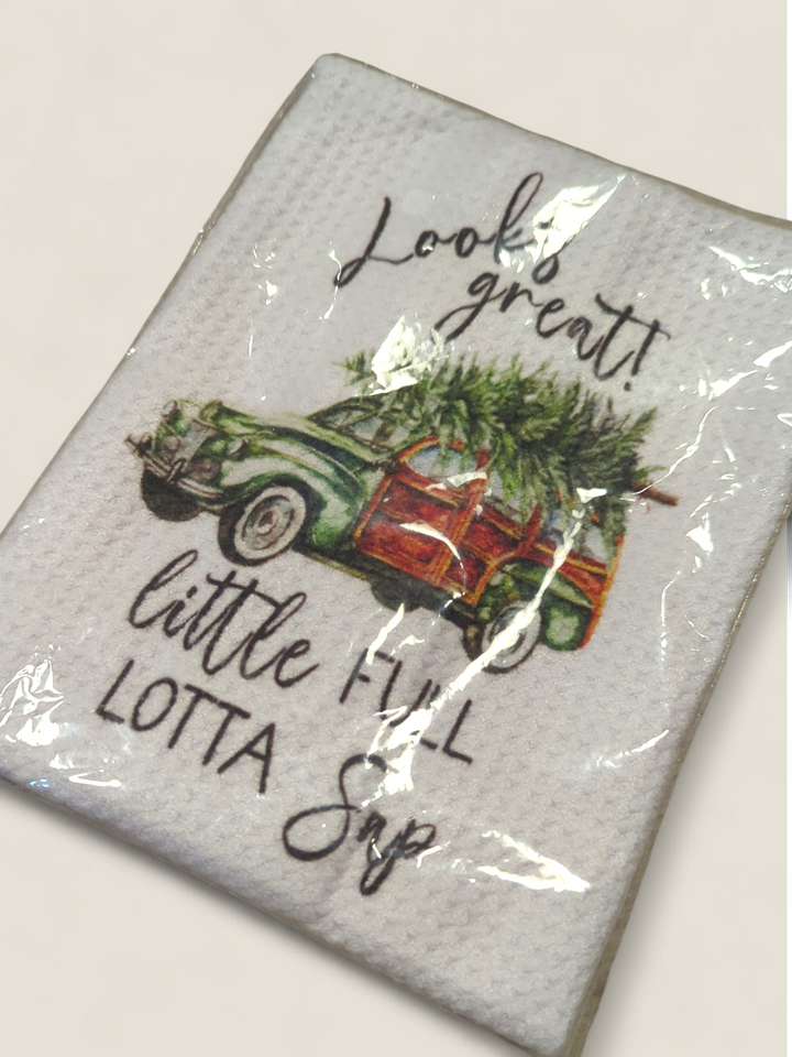 Lindsay's Creations, Holiday Inspired Tea Towels