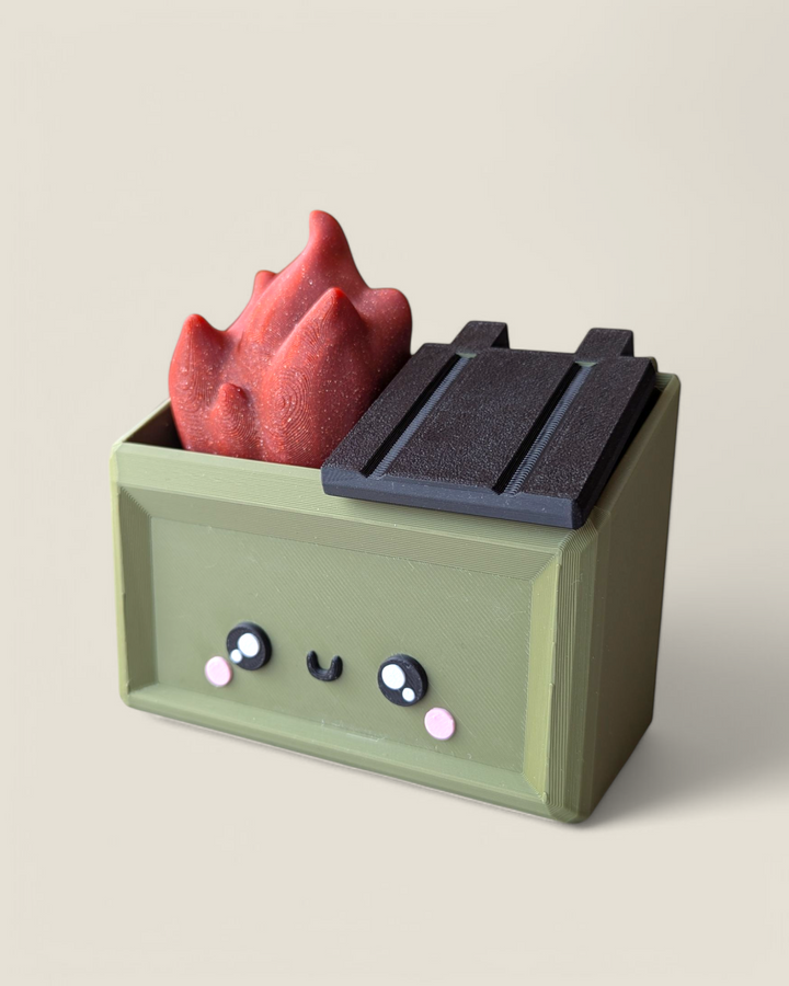 Marlin Fine Craft 3D, Dumpster Fire Storage Containers