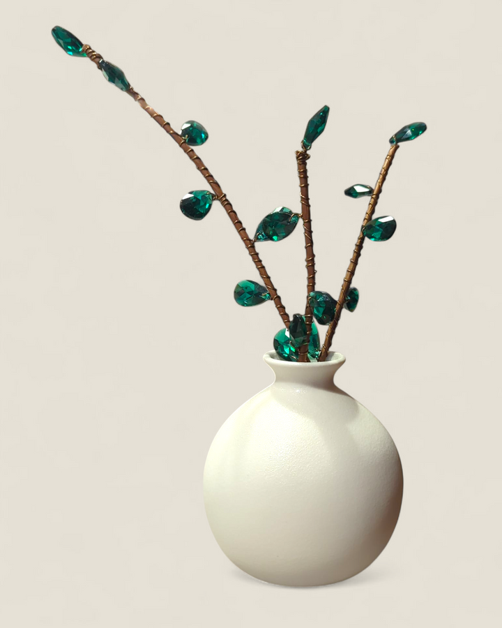 Kristi Scott Art, Christmas Stems in Vase