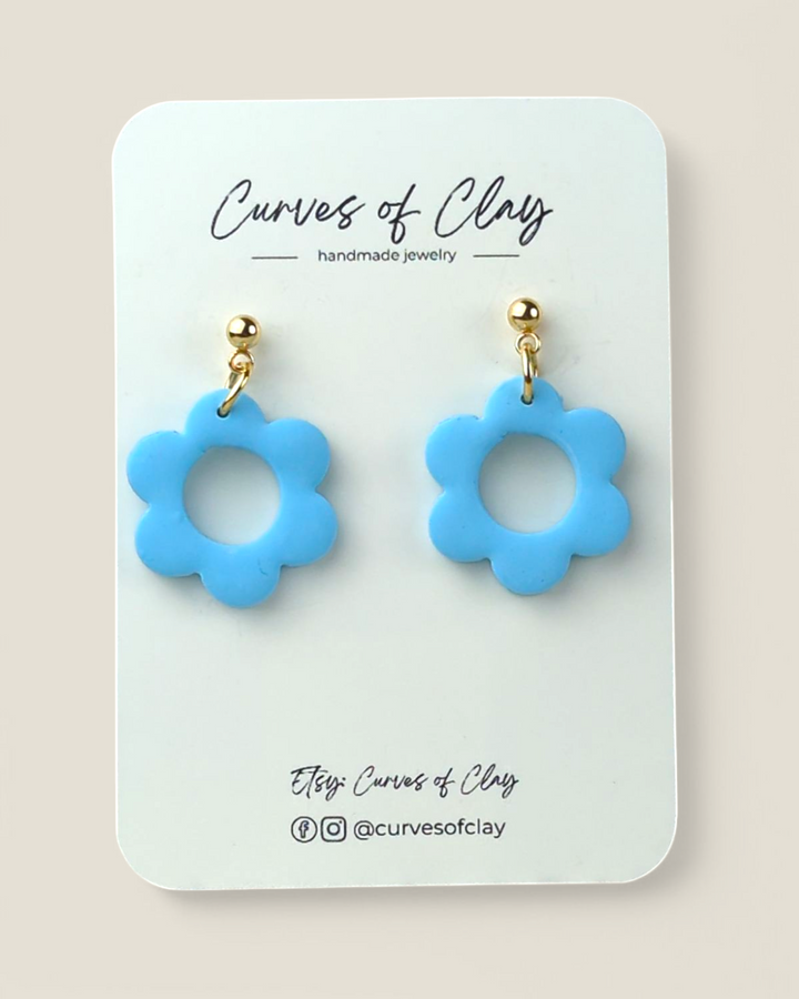 Curves of Clay, Everyday Dangle Earrings