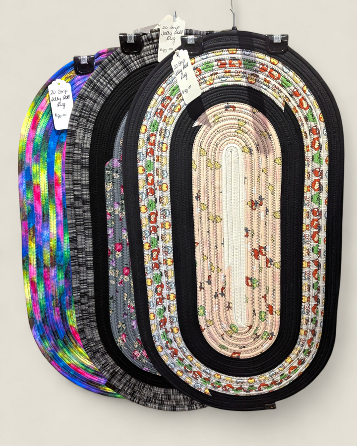 Momma's Gift Shop, Jelly Roll Rug Medium (20 Strip)