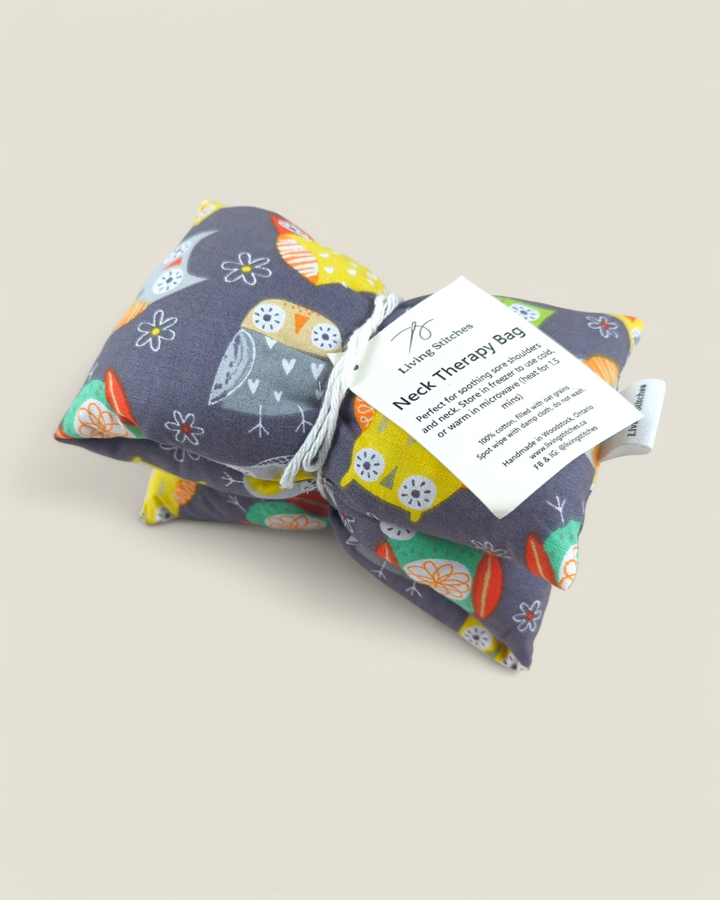 Living Stitches, Hot Cold Neck Therapy Bags