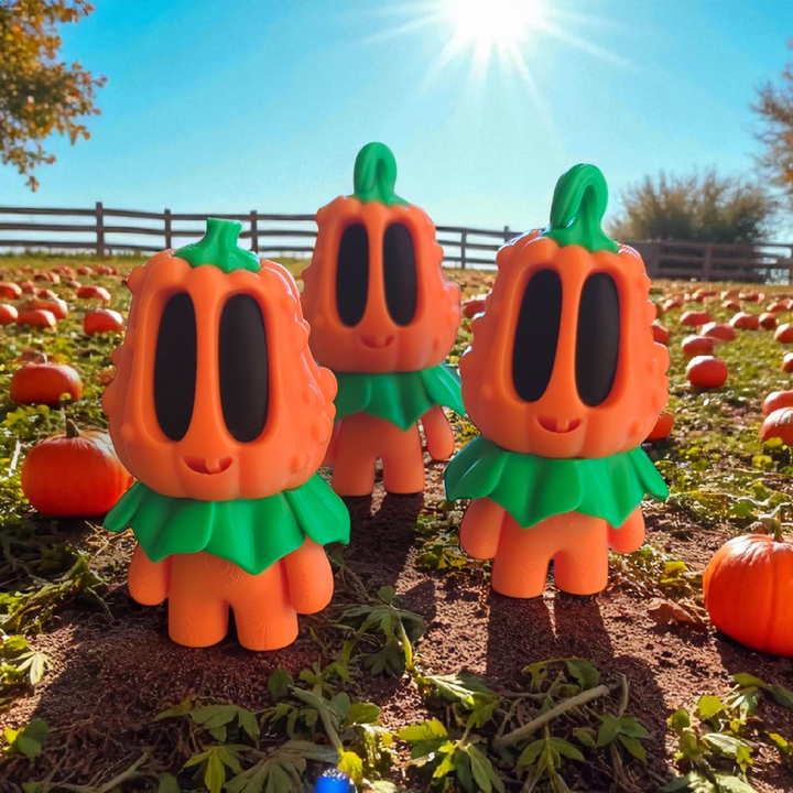 Marlin Fine Craft 3D, Assorted Halloween Pumpkin Characters