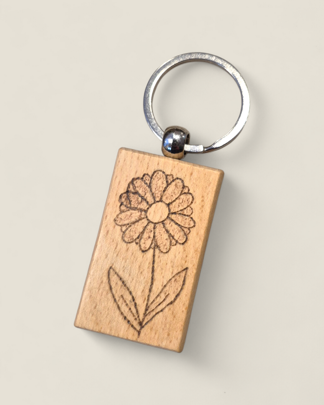 Marked In Wood, Wood Burnt Keychains