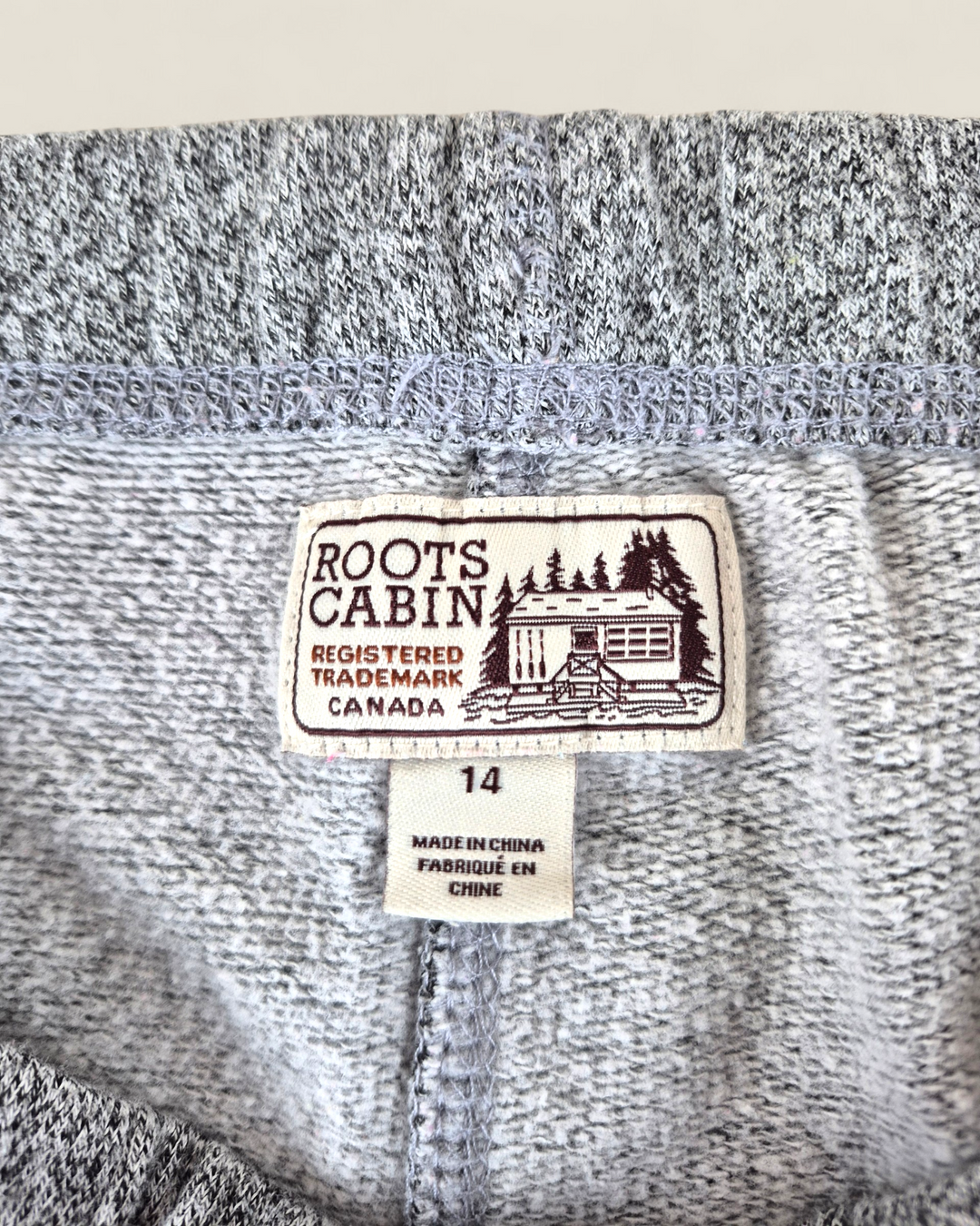 Pre-Loved Roots Grey Track Pants 14Y | Betty’s Marketplace