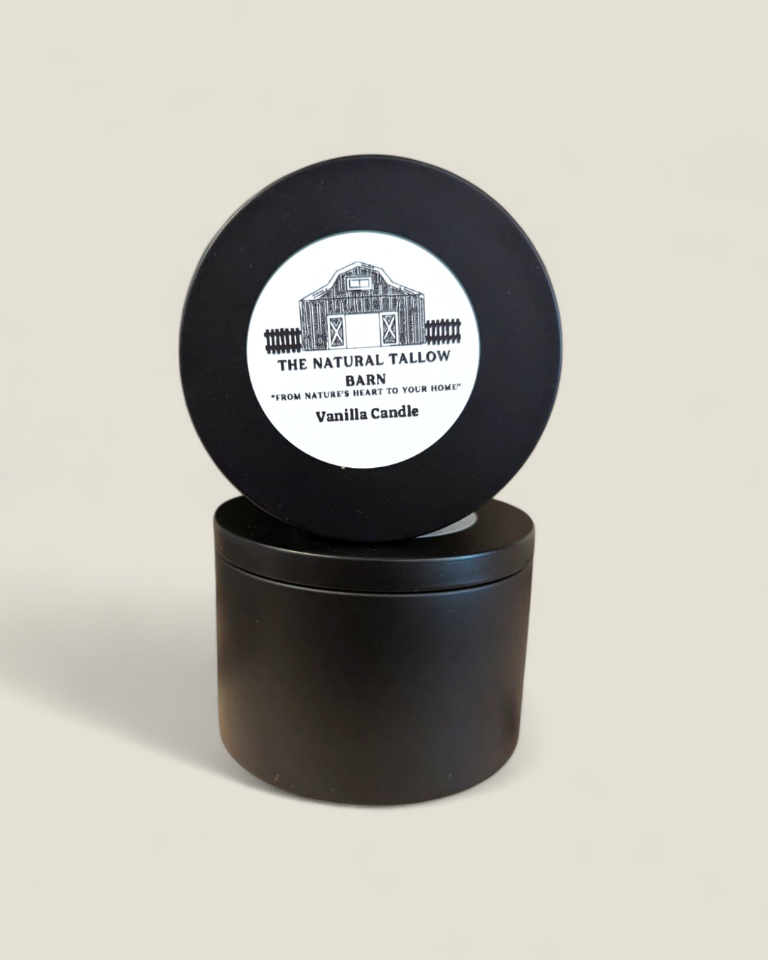 The Natural Tallow Barn, Tallow Based Vanilla Candle