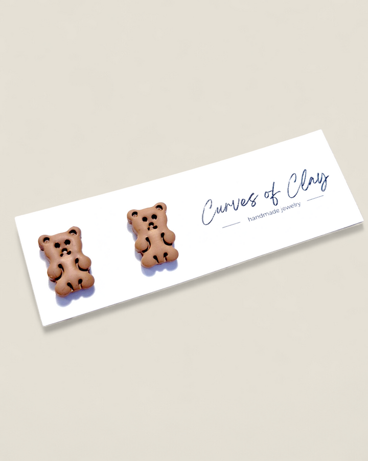 Curves of Clay, Everyday Stud Earrings