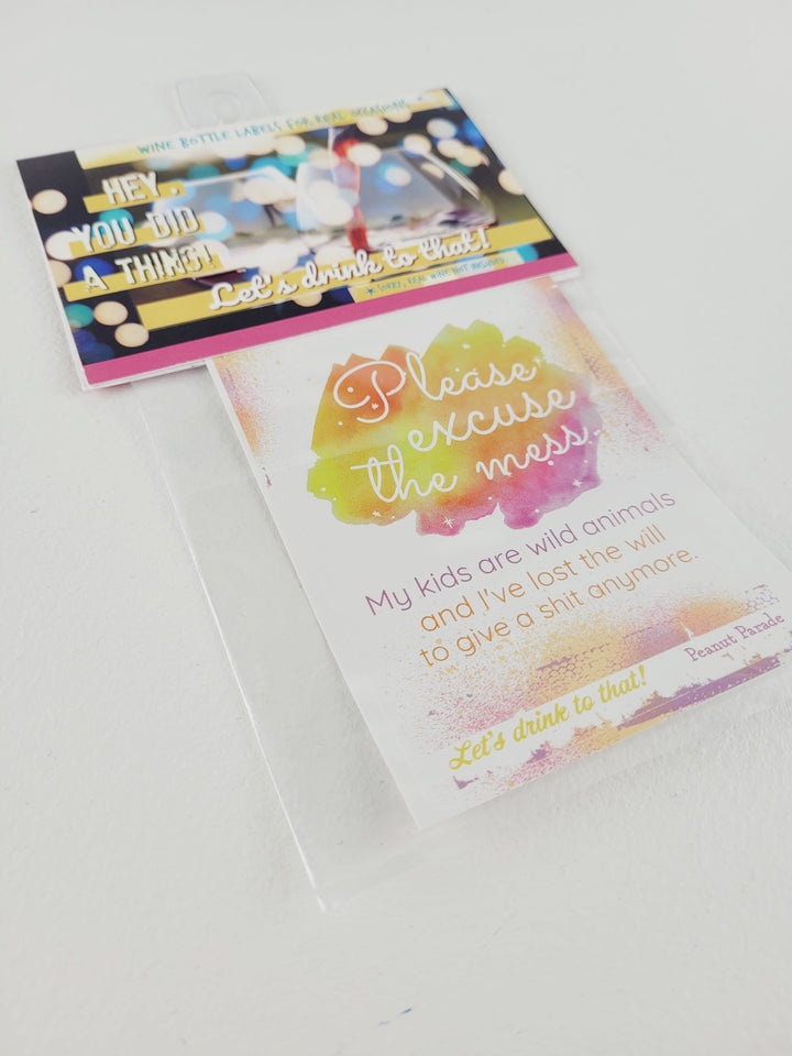 Peanut Parade, Wine Labels