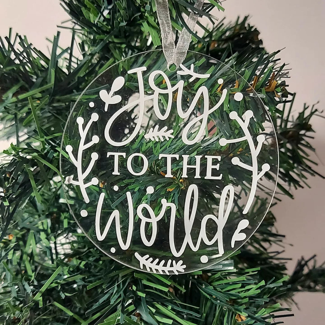 Liz's Custom Creations, Acrylic & Wood Christmas Ornaments