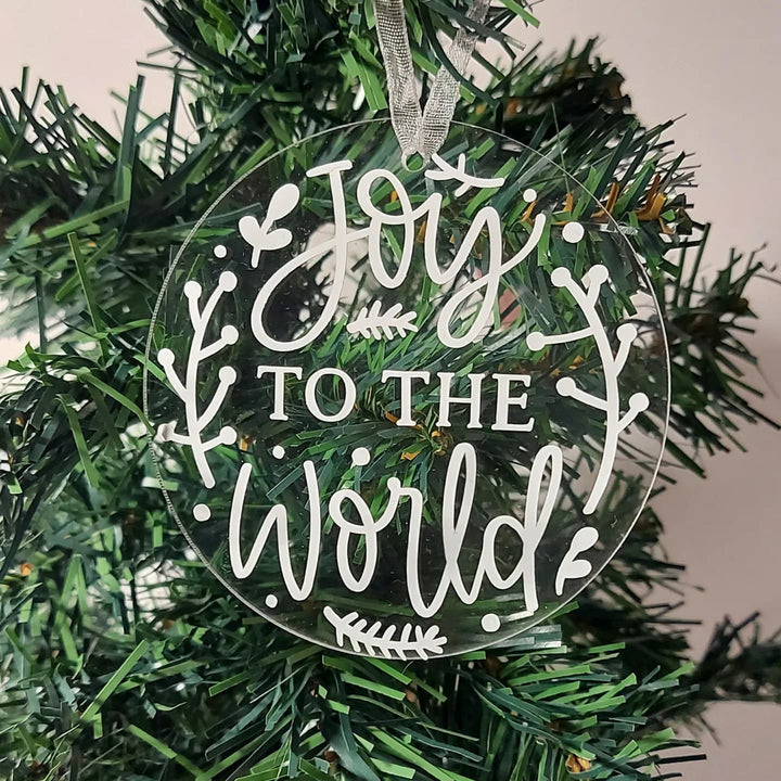 Liz's Custom Creations, Acrylic & Wood Christmas Ornaments