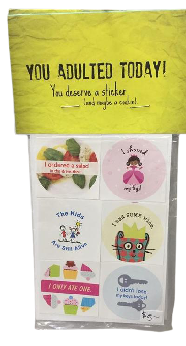 Peanut Parade, Adulting Sticker Sets