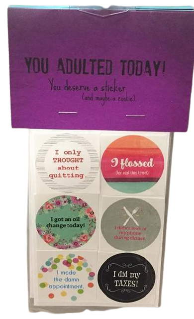 Peanut Parade, Adulting Sticker Sets