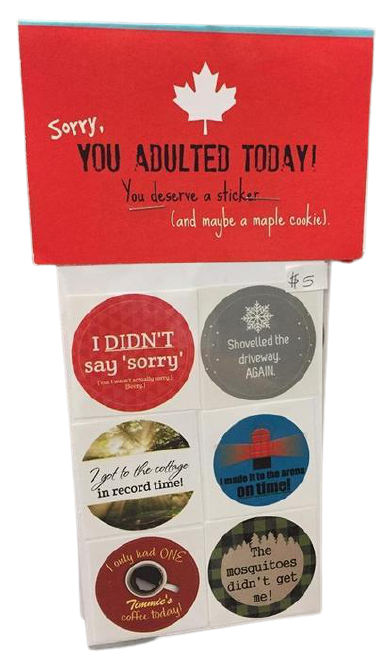 Peanut Parade, Adulting Sticker Sets