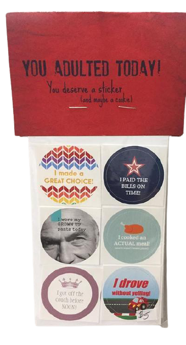 Peanut Parade, Adulting Sticker Sets