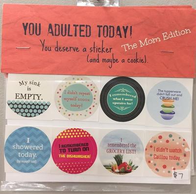 Peanut Parade, Adulting Sticker Sets