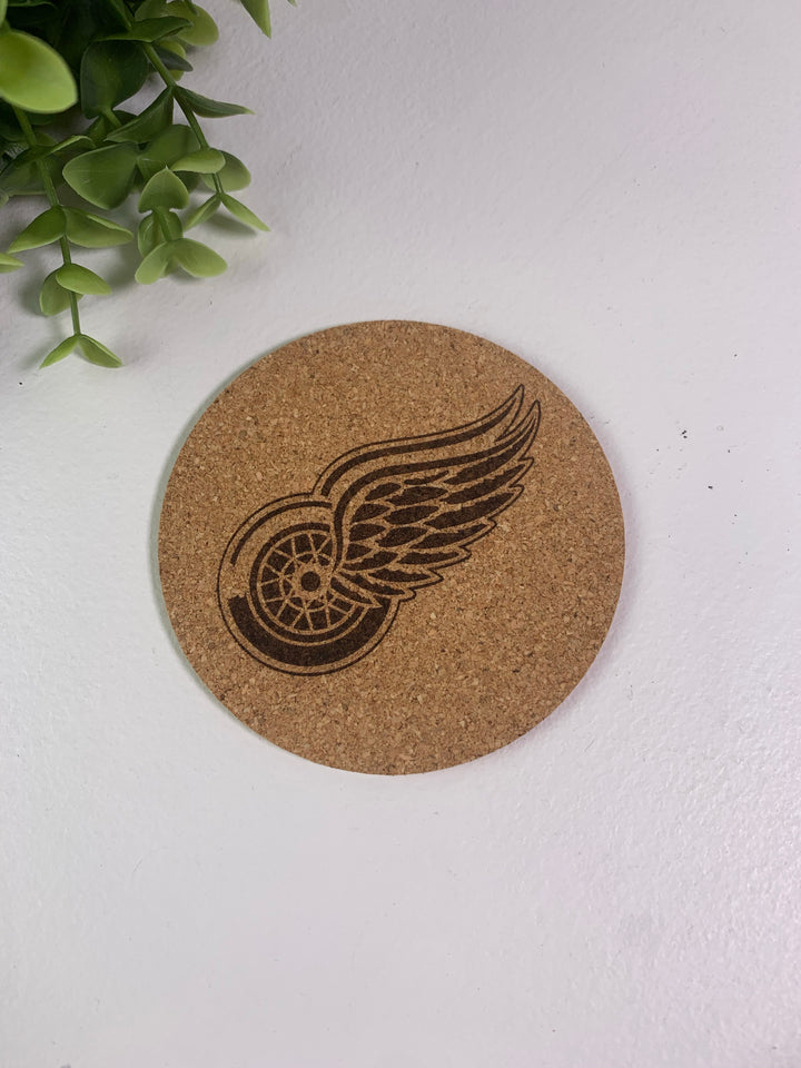 Rough Cut Dezigns, Thin Cork Coasters